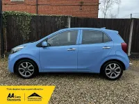 Second-hand Kia Picanto 84 CP (61 kW) 2018 Albastru Hatchback