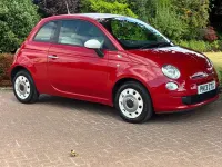 Used Fiat 500 69 HP (50 kW) 2013 Red Hatchback