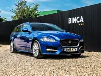 Used Jaguar XF R-Sport 2019 Blue Estate