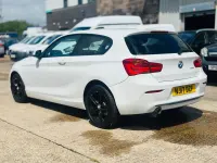 Used BMW 118 Sport Line 2017 White Hatchback