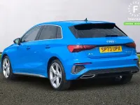 Used Audi A3 S-Line 190 HP (139 kW) 2023 Blue Sedan