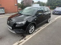 Used Vauxhall Crossland X S 130 HP (95 kW) 2019 Black SUV