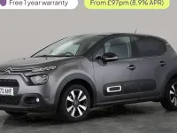 Used Citroën C3 PureTech 83 HP (61 kW) 2023 Grey Hatchback