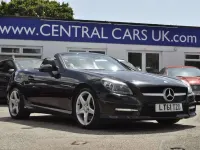 Used Mercedes SLK200 AMG 2011 Black Cabriolet