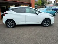 Used Nissan Micra N-Connecta 90 HP (66 kW) 2018 White Hatchback