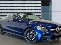 Second-hand Mercedes C43 AMG Premium 390 CP (286 kW) 2020 Albastru Cabrio