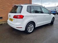 Used VW Golf Sportsvan SE 109 HP (80 kW) 2015 White MPV