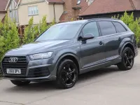 Używany Audi Q7 Black Edition 286 KM (210 kW) 2019 Szary SUV