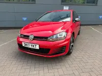 Used VW Golf VII GTI 2017 Red Hatchback