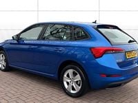 Used Skoda Scala SE 110 HP (80 kW) 2021 Blue Hatchback