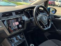 Used VW Touran Family 115 HP (84 kW) 2017 Blue MPV