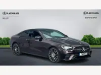 Used Mercedes E300 AMG line 258 HP (189 kW) 2022 Red Coupe