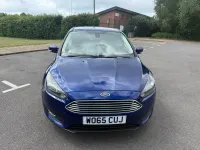 Used Ford Focus Zetec 125 HP (91 kW) 2016 Blue Hatchback