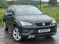 Used Seat Ateca Ecomotive 115 HP (84 kW) 2018 Black SUV