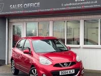 Begagnad Nissan Micra S 98 HK (72 kW) 2014 Röd Halvkombi