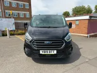 Used Ford Transit Custom Limited 170 HP (125 kW) 2019 Black Van