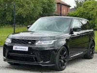 Second-hand Land Rover Range Rover Sport SVR 575 CP (422 kW) 2020 Negru SUV