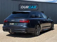 Used Audi A6 Black Edition 272 HP (200 kW) 2017 Blue Estate