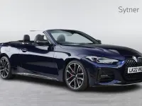 Used BMW 420 M Sport 181 HP (133 kW) 2022 Blue Cabriolet