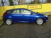 Used Ford Focus Titanium 125 HP (91 kW) 2015 Blue Hatchback