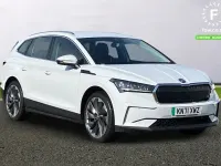 Used Skoda Enyaq iV ecoSuite 150 kW (204 HP) 2021 White SUV
