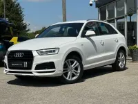Used Audi Q3 S-Line 180 HP (132 kW) 2018 White SUV