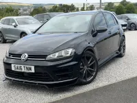 Used VW Golf VII R 300 HP (220 kW) 2016 Black Hatchback