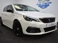 Used Peugeot 308 GT-line 130 HP (95 kW) 2018 White Hatchback