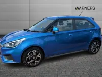 Used MG MG3 Excite 105 HP (77 kW) 2021 Blue Hatchback