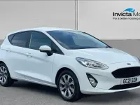 Used Ford Fiesta Trend 125 HP (91 kW) 2021 Frozen white Hatchback