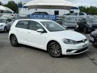 Used VW Golf VII Edition 125 HP (91 kW) 2018 White Hatchback