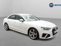 Used Audi A4 S-Line 150 HP (110 kW) 2022 White Sedan