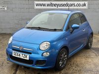 Used Fiat 500 S 69 HP (50 kW) 2015 Blue Hatchback