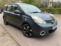 Begagnad Nissan Note Acenta 110 HK (80 kW) 2012 Blå Halvkombi
