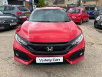 Used Honda Civic SR 126 HP (92 kW) 2018 Red Hatchback
