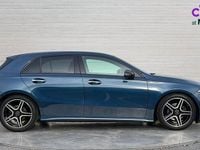 Used Mercedes A180 AMG Line Premium Plus 136 HP (100 kW) 2022 Blue Hatchback
