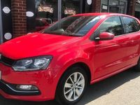 Used VW Polo SE 90 HP (66 kW) 2014 Red Hatchback