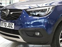 Used Vauxhall Crossland X Elite 130 HP (95 kW) 2020 Blue SUV