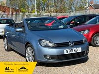 Usado VW Golf S 105 HP (77 kW) 2011 Azul Cabrios