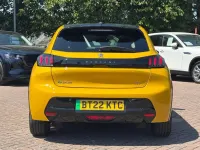 Used Peugeot e-208 GTi 100 kW (136 HP) 2022 Yellow Hatchback