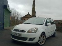 Used Ford Fiesta Zetec 2008 White Hatchback