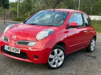 Used Nissan Micra Acenta 2010 Red Hatchback
