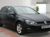 Used VW Golf VII Match 122 HP (89 kW) 2014 Black Hatchback