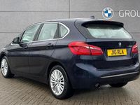 Used BMW 218 Active Tourer Luxury Line 134 HP (98 kW) 2017 Blue MPV