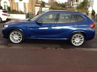 Begagnad BMW X1 M Sport 2012 Blå SUV