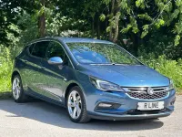 Used Vauxhall Astra SRi 136 HP (100 kW) 2016 Blue Hatchback