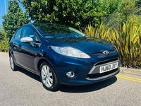 Used Ford Fiesta Zetec 70 HP (51 kW) 2010 Blue Hatchback