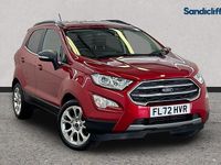 Used Ford Ecosport Titanium 125 HP (91 kW) 2022 Red SUV