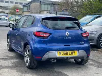 Used Renault Clio GT-Line 90 HP (66 kW) 2018 Blue Hatchback
