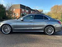 Used Mercedes C220 AMG Line Premium Plus 2017 Grey Sedan